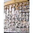 Lustra moderna cristal alama Aur 24k 6xE14/40W, Ring LU 2411/6/60 Gold Orion